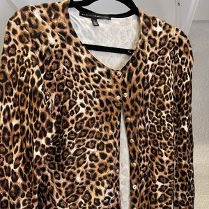 Large White House black market cardigan